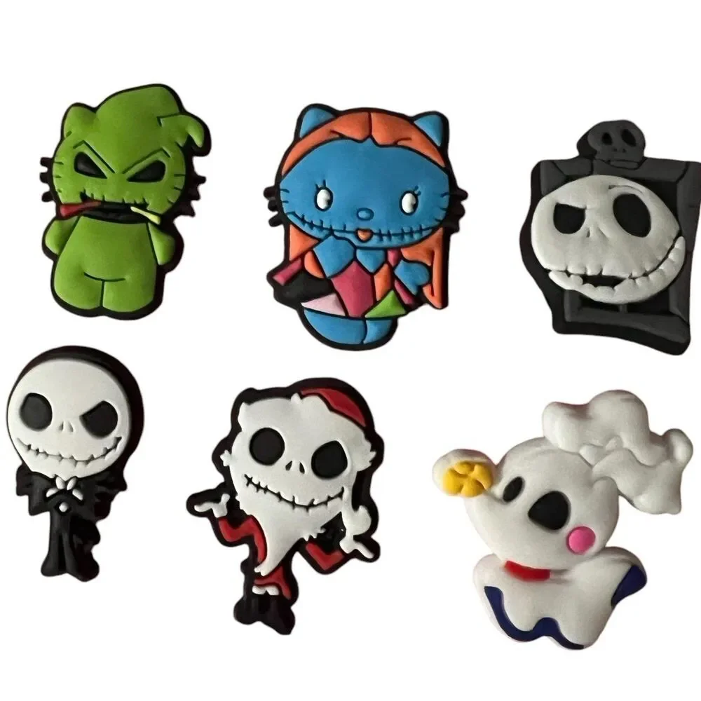 Nightmare Before Christmas Jack Skellington Hello Kitty Shoe Charms